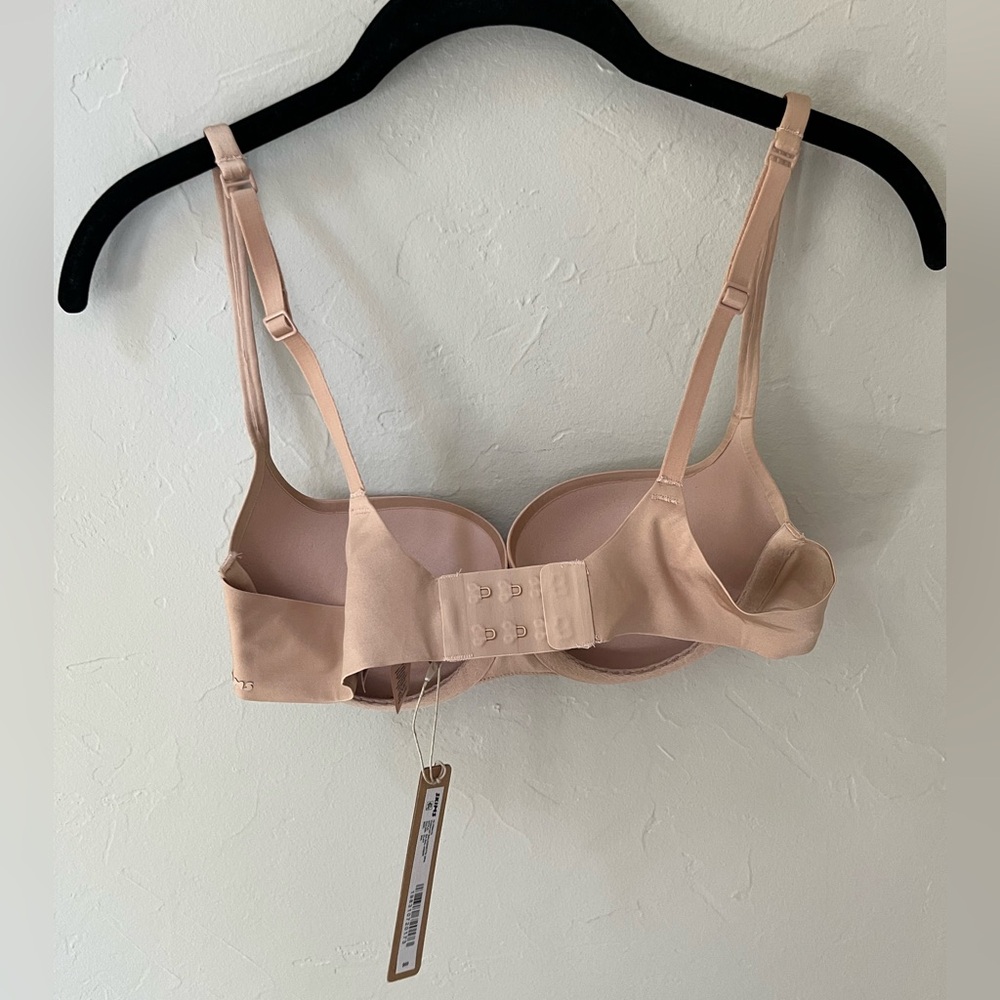 SKIMS ULTIMATE PUSH UP BALCONETTE BRA CLAY 34A - Picture 5 of 5